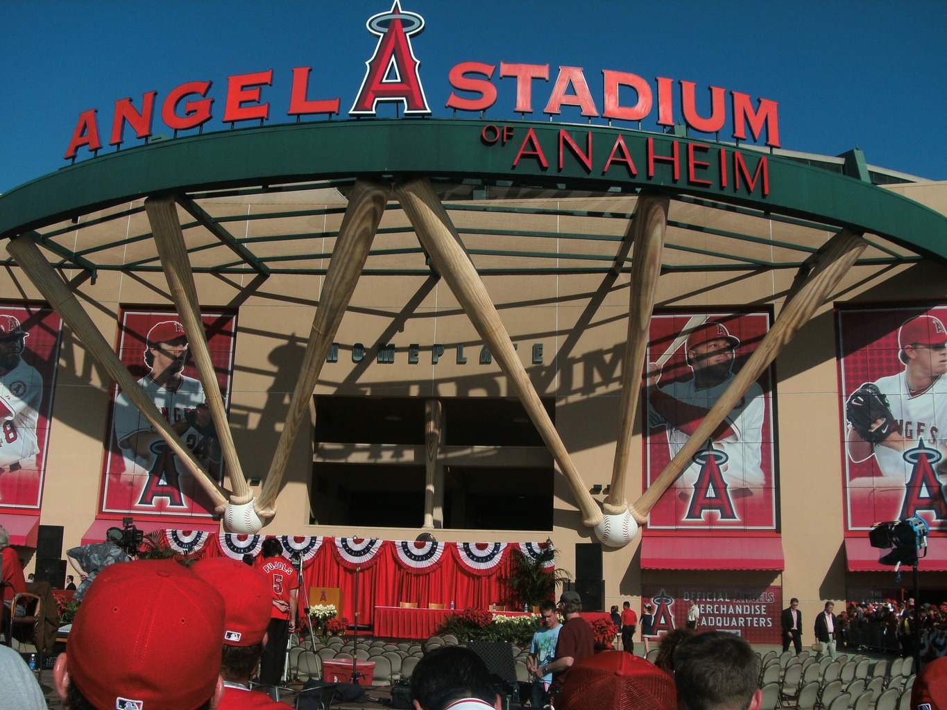 Angels Stadium Entrance