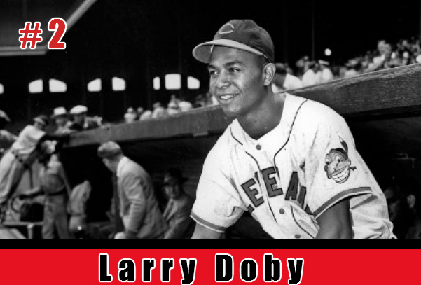 Larry Doby, Second Black Hall of Fame Inductee. Image; Carl Bennett, Aplus Sports and More, LLC