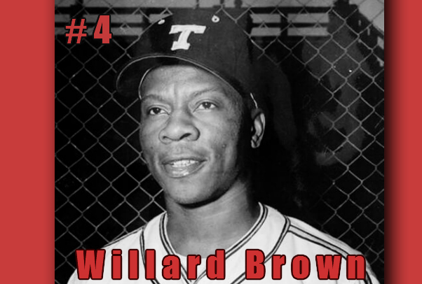 Willard Brown, The 4th Black Hall of Fame Inductee. Image; Carl Bennett, Aplus Sports and More, LLC