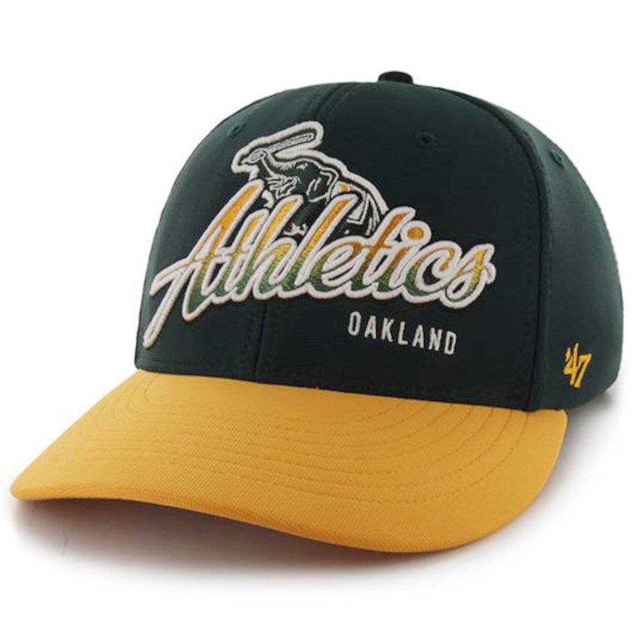 Men's Oakland Athletics '47 Green/Yellow Banks Ottoman Flex Hat
In Stock -
Sale: $16.99