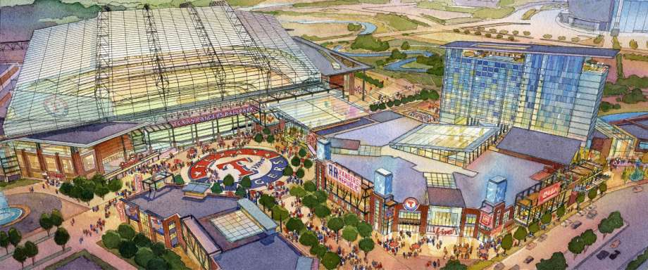 New Rangers Stadium, Arlington, TX