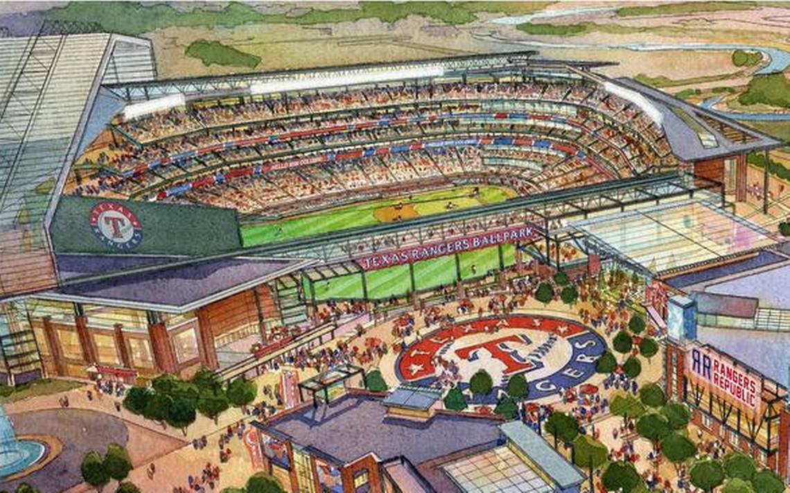 New Rangers Stadium, Arlington, TX