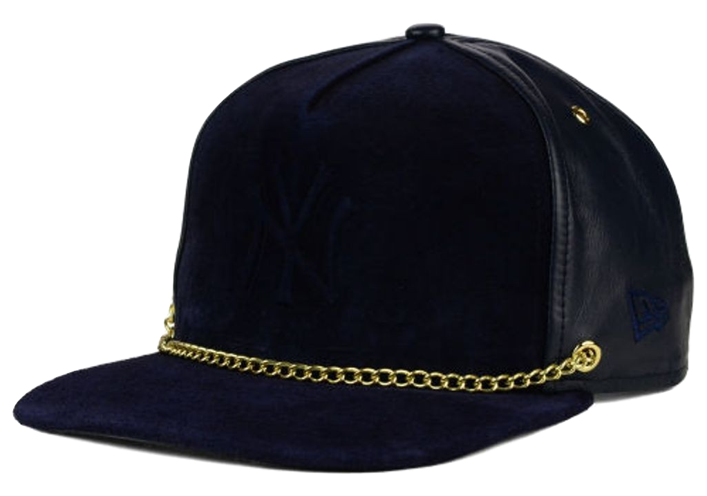 New York Yankees New Era "MLB Lux Chain 9FIFTY Strapback Cap"