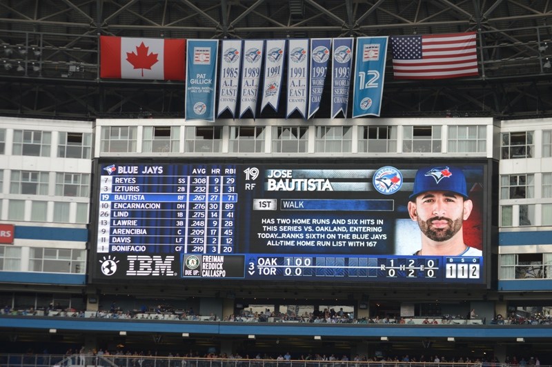 Rogers Centre Video Board