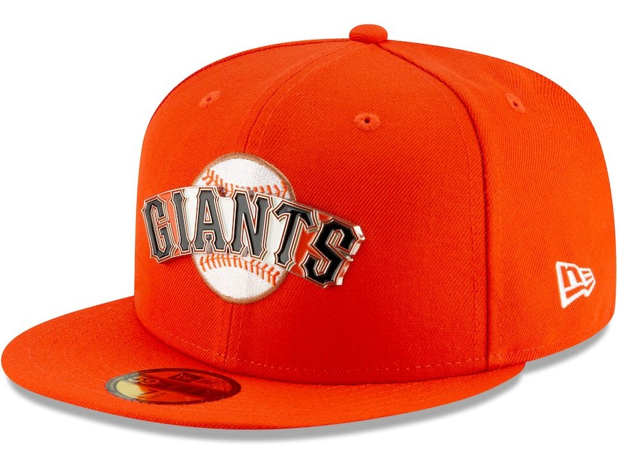 San Francisco Giants New Era Metal & Thread 59FIFTY Fitted Hat – Orange