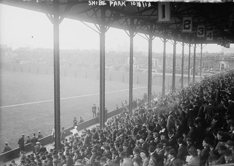 Stadium’s third World Series in 1913, coincided with Shibe’s first major upgrade and expansion, more seats, more roof