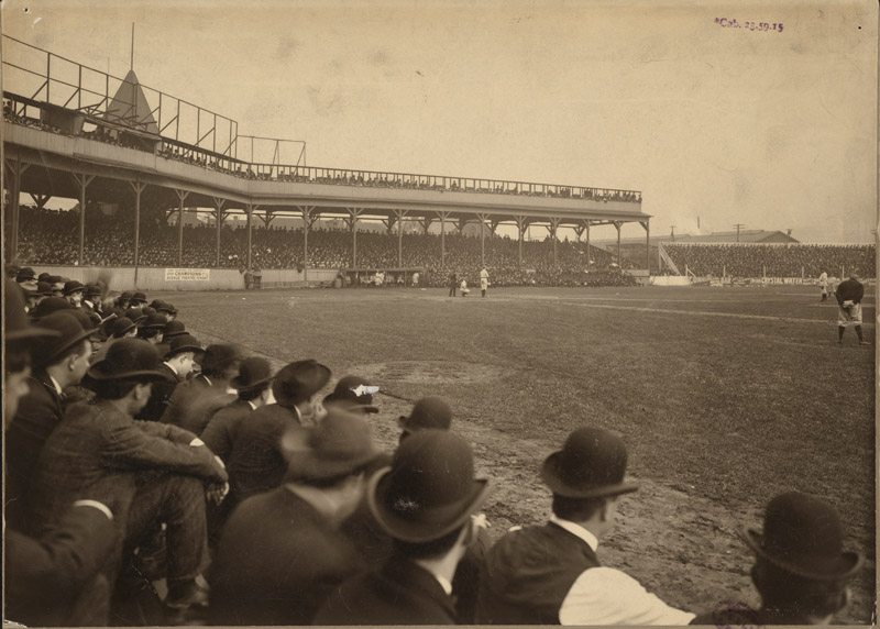 Exabition Park, Game 4 of 1903 World Series.