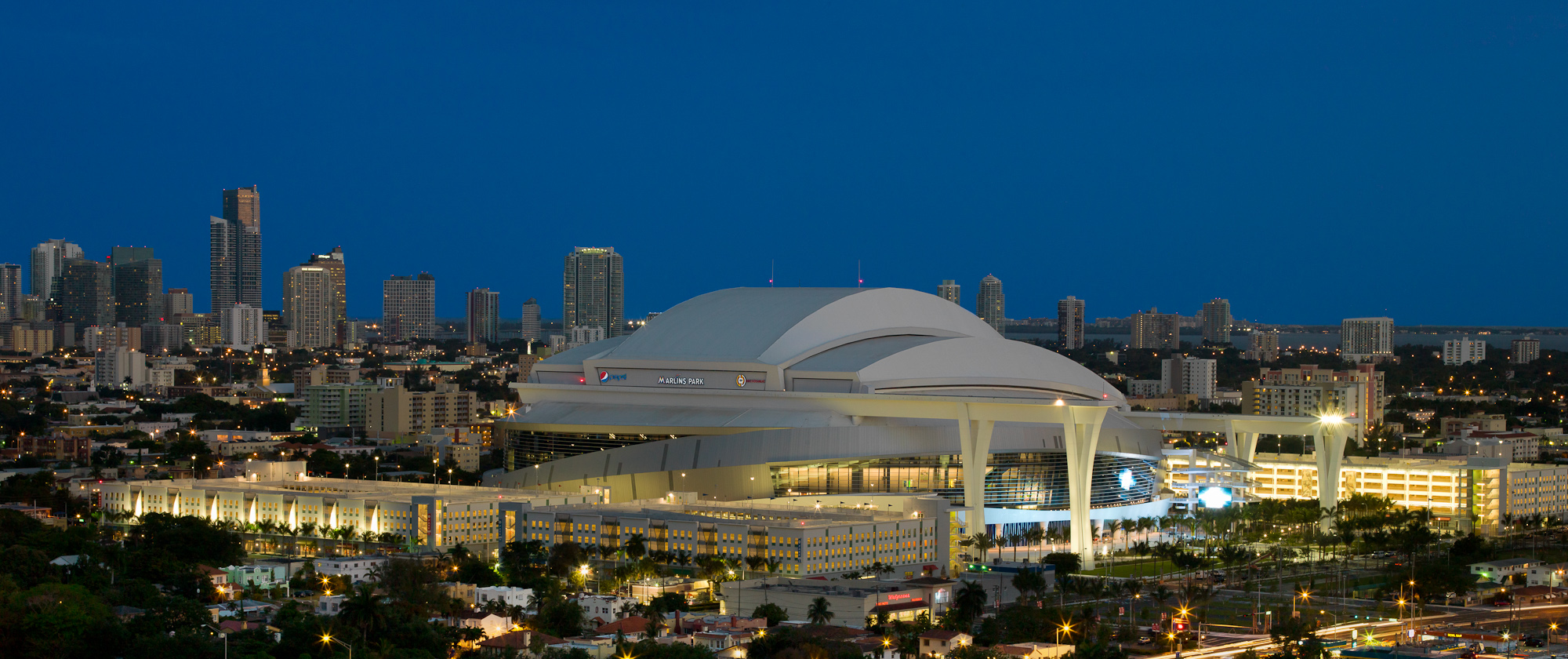 Image; Awesome Reviews of Marlins Park on Yelp