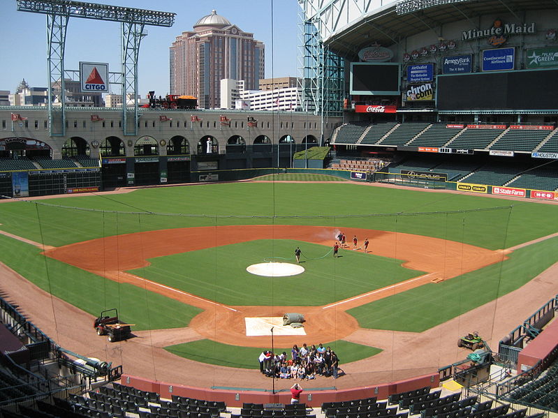 Minute Maid Park-Top Open. 