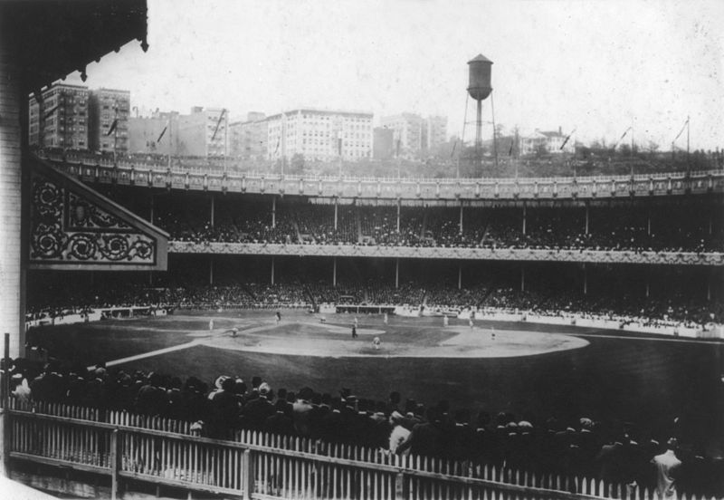 Polo Grounds during 1913 World Series-New York Giants vs. Philadelphia Athletics